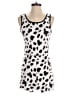 Unbranded 100% Polyester Hearts White Black Romper Size S - photo 1