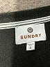 Sundry Metallic Black Pullover Sweater Size Lg (3) - photo 7