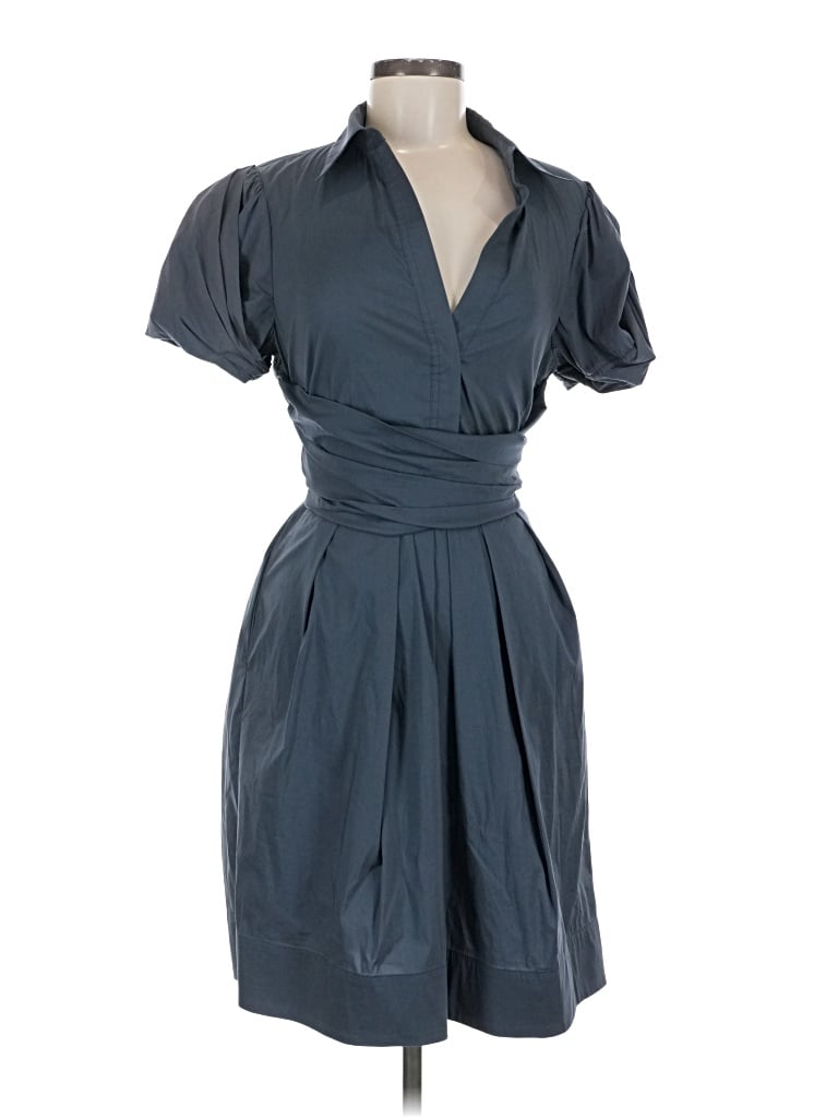 Pre-owned Bcbgmaxazria Cocktail Dress In Gray