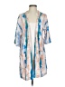 Quiksilver 100% Viscose Blue Kimono Size XS - Sm - photo 1