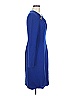 Carmen Marc Valvo 100% Polyester Blue Cocktail Dress Size 6 - photo 4