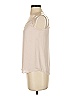 Babaton 100% Polyester Tan Sleeveless Blouse Size XXS - photo 5