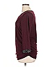 Elle Burgundy 3/4 Sleeve Top Size XL (estimated) - photo 5