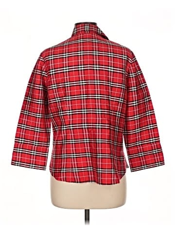 Anita Ford Collection 3/4 Sleeve Silk Top (view 2)