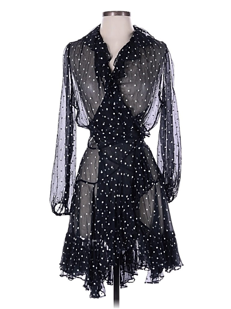 Pre-owned Zimmermann Cocktail Dress In Black