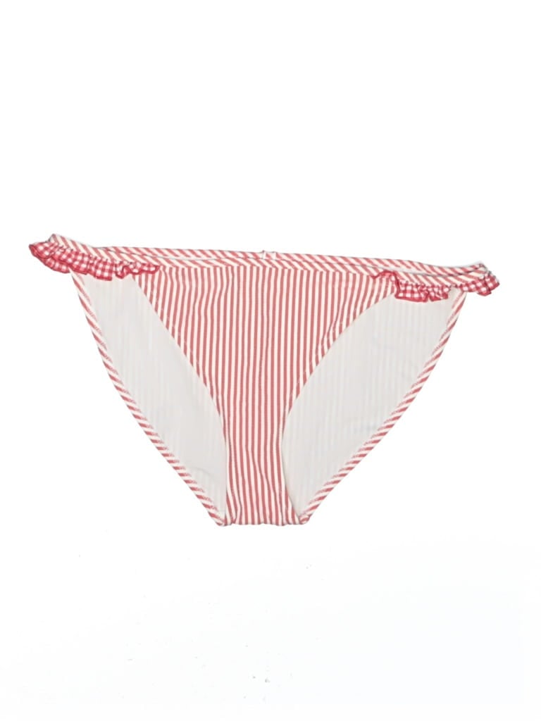 Pre-owned Aerie Swimsuit Bottoms In Red