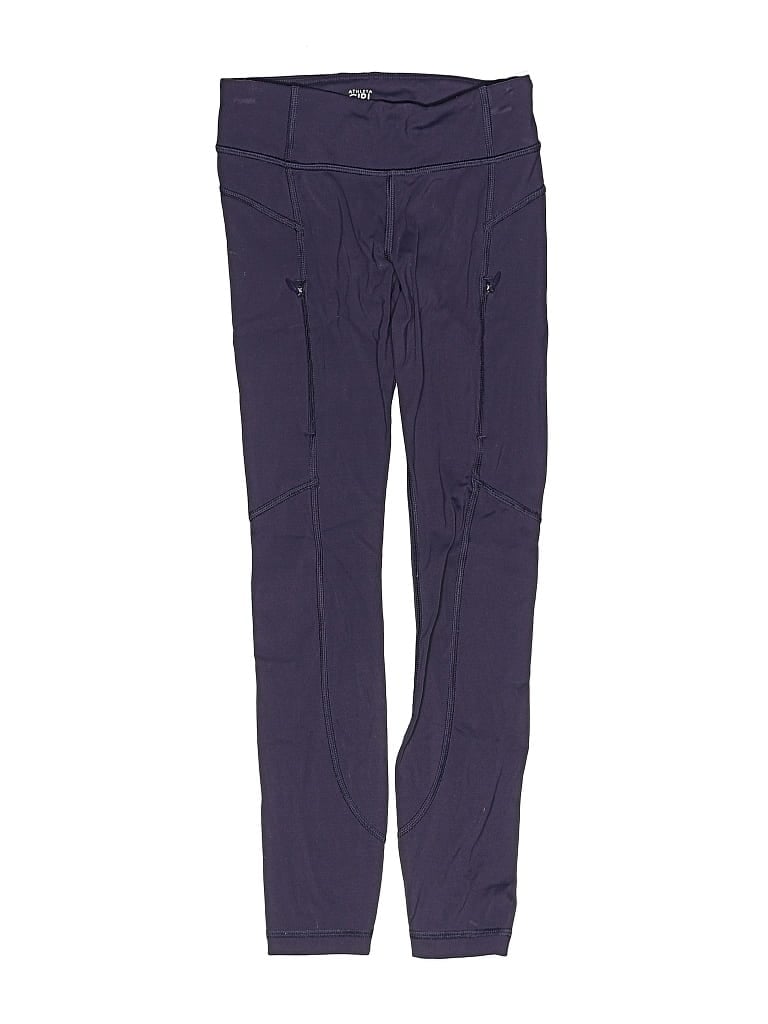 Pre-owned Athleta Girl Kids' Active Pants In Purple