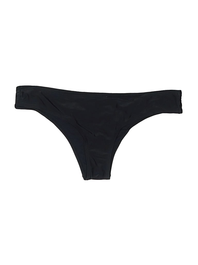 Pre-owned Basement Collection Swimsuit Bottoms In Black