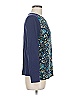 Joe Fresh Blue Long Sleeve Blouse Size M - photo 4