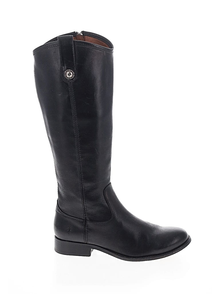 Pre-owned Frye Boots In Black