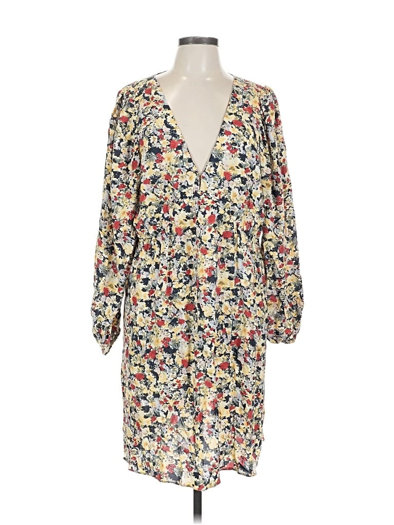 Pre-owned H&m Casual Dress In White