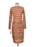 Lularoe Print Orange Casual Dress Size M - photo 2