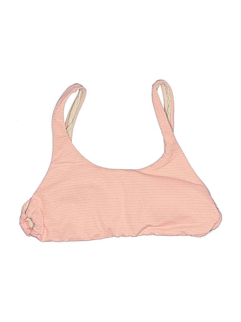 Pre-owned Pq Swimsuit Top Pink Swimwear