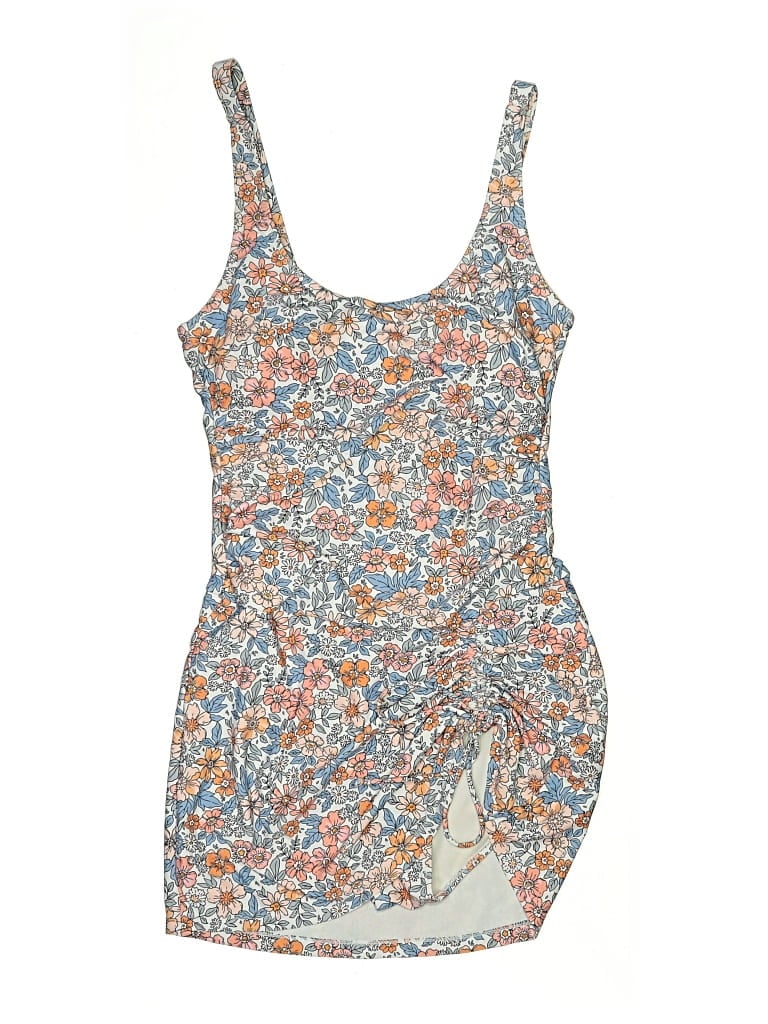 Pre-owned Blooming Jelly Swimsuit Cover Up In Blue