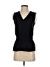 Theory Black Sleeveless Blouse Size 00 - 0 - photo 1