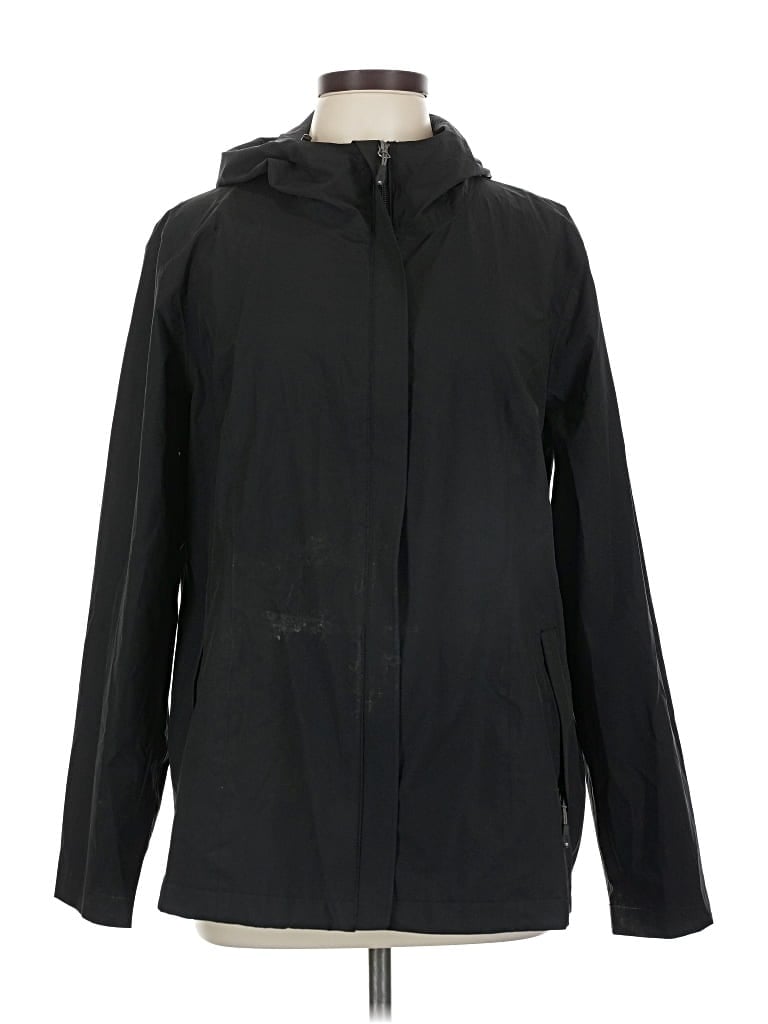Pre-owned 32 Degrees Raincoat In Black