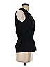 Theory Black Sleeveless Blouse Size 00 - 0 - photo 4