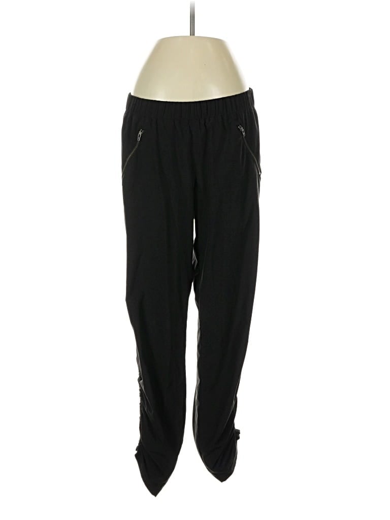 Pre-owned Athleta Track Pants In Black