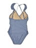 Ella Moss Color Block Blue One Piece Swimsuit Size EU 34 - photo 2