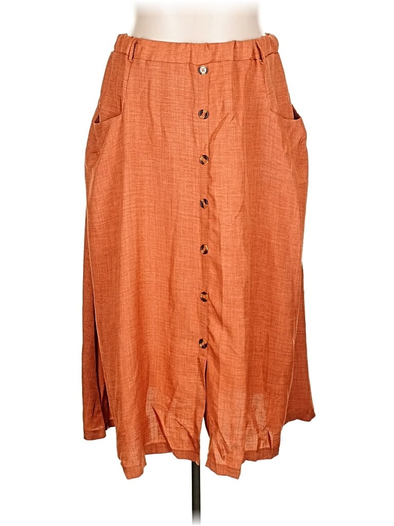 Pre-owned Emery Rose Casual Skirt In Orange