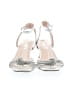 Steve Madden Silver Heels Size 5 - photo 2