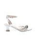 Steve Madden Silver Heels Size 5 - photo 1