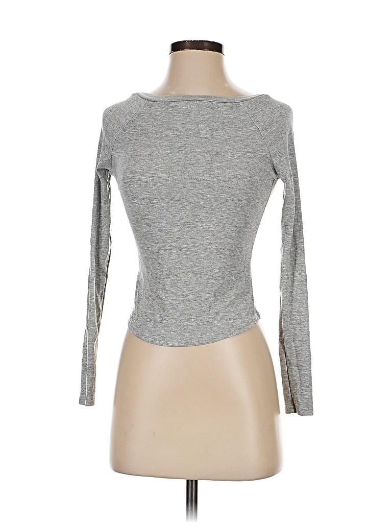 Pre-owned Cider 3/4 Sleeve T-shirt In Gray