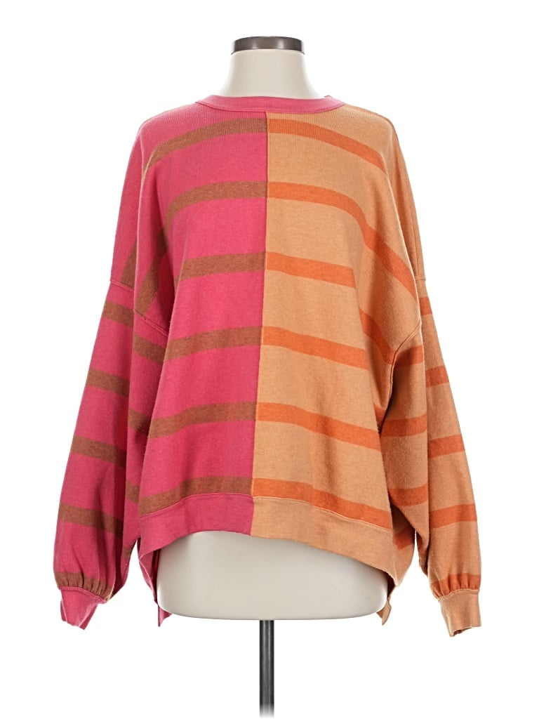 Pre-owned Free People Pullover Sweater In Pink
