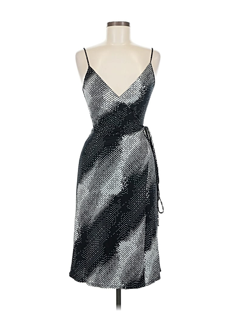 Pre-owned Guess Collection Cocktail Dress In Silver