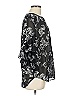 Vince Camuto 100% Polyester Black 3/4 Sleeve Blouse Size L - photo 4