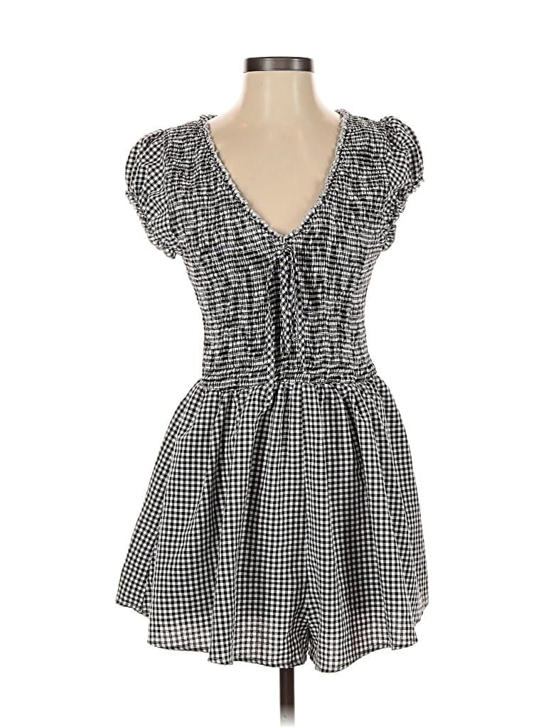 Pre-owned Cider Romper In Black