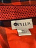 Stylus 100% Cotton Plaid Orange Long Sleeve Button-Down Shirt Size XL - photo 7
