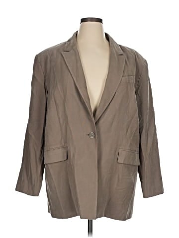 Open Edit Wool Blazer (view 1)