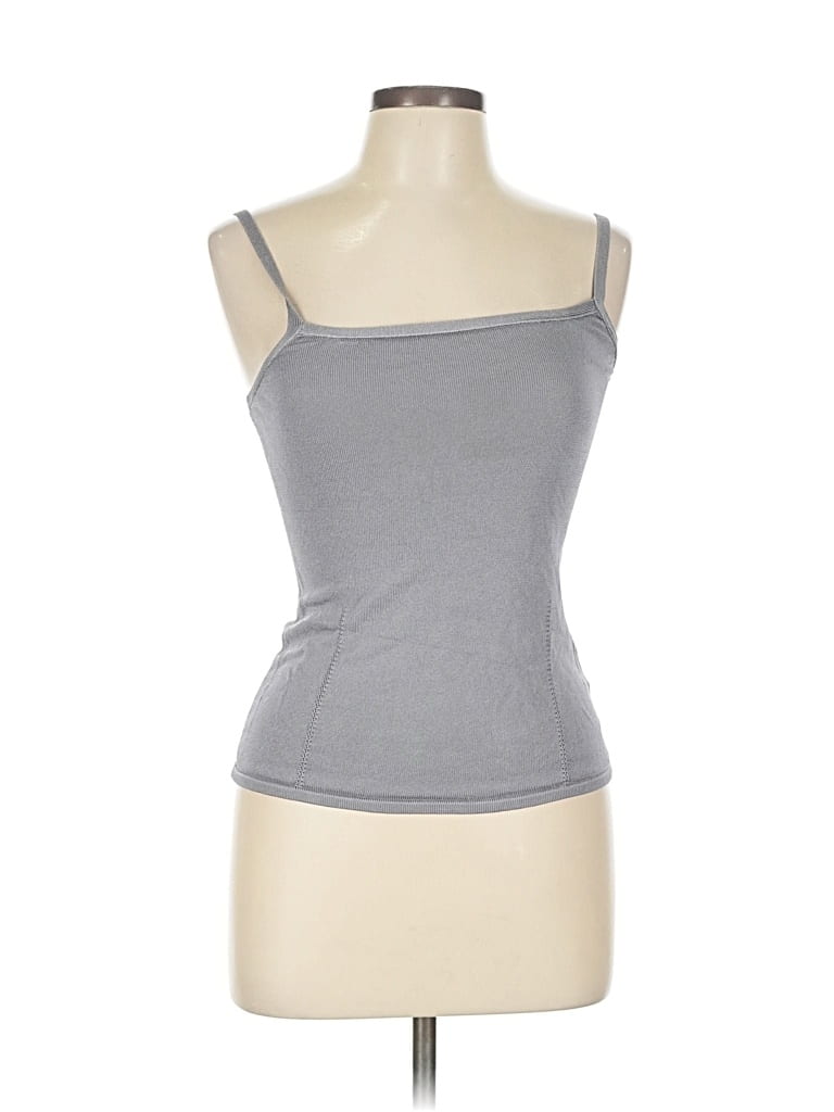 Pre-owned Assorted Brands Tank Top Gray Strapless Neckline Tops