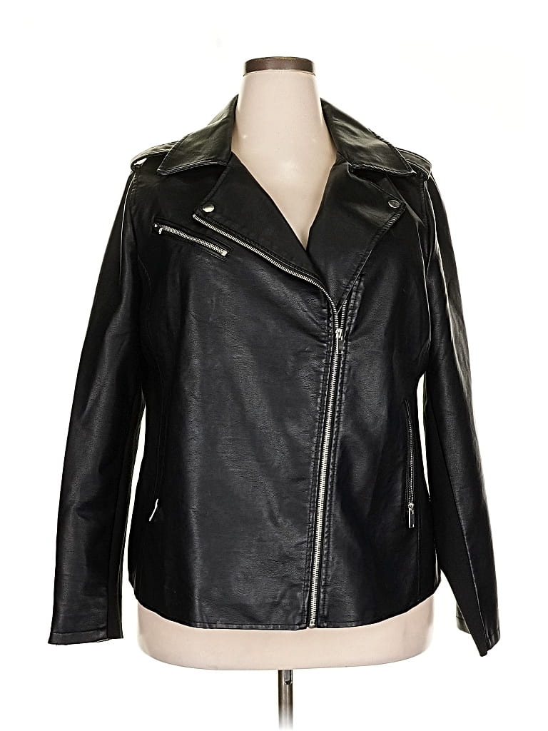 Pre-owned Lane Bryant Jacket In Black