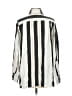 Gold Hawk Stripes Silver Long Sleeve Button-Down Shirt Size XS - photo 2