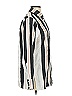 Gold Hawk Stripes Silver Long Sleeve Button-Down Shirt Size XS - photo 4