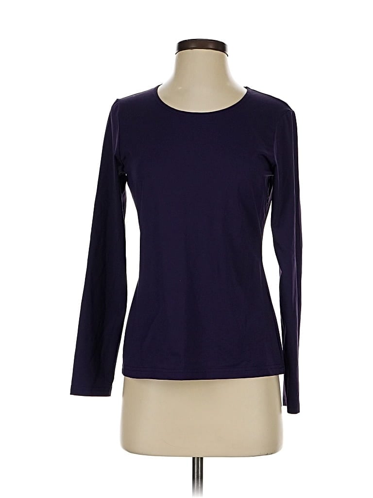 Pre-owned Worth New York Long Sleeve T-shirt In Purple