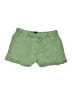 Gap 100% Lyocell Solid Green Khaki Shorts Size XS - photo 1