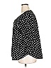 Green Envelope Polka Dots Black 3/4 Sleeve Blouse Size 3X - photo 5