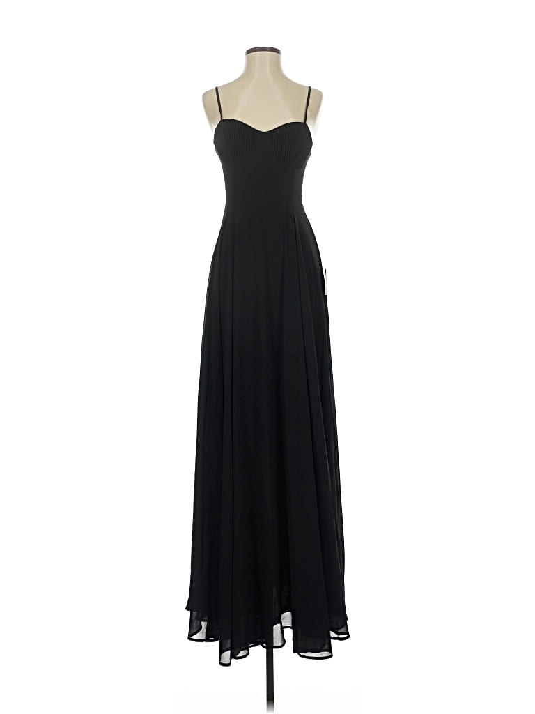 Pre-owned Lulus Cocktail Dress In Black