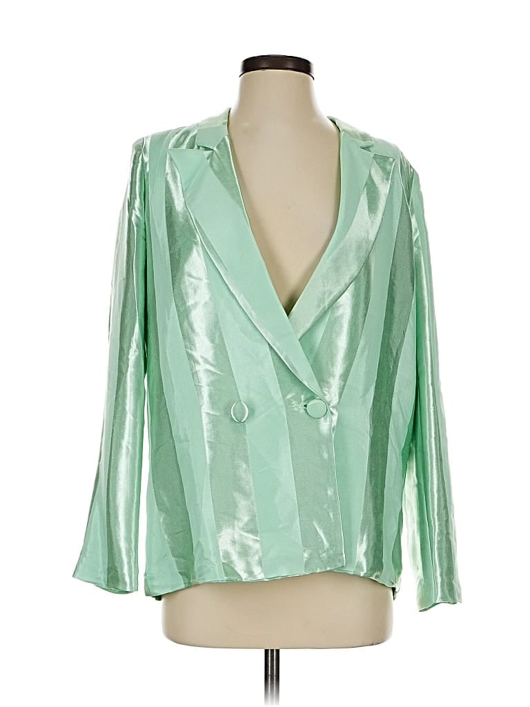 Pre-owned Strut & Bolt Blazer Jacket In Green