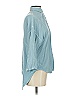 Jules Blue 3/4 Sleeve Button-Down Shirt Size 2 - photo 4