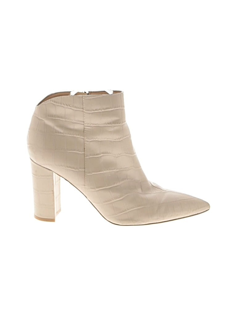 Pre-owned Marc Fisher Ltd Ankle Boots In Brown