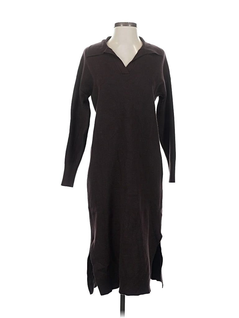 Pre-owned Tahari Casual Dress In Brown