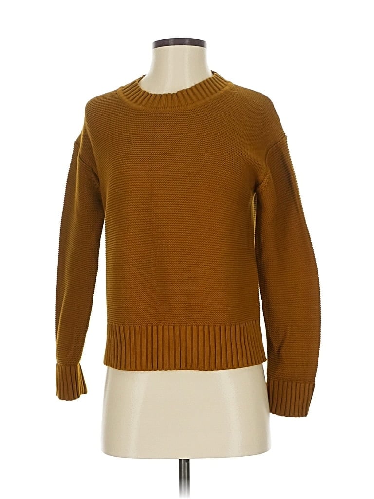 Pre-owned Everlane Pullover Sweater In Brown