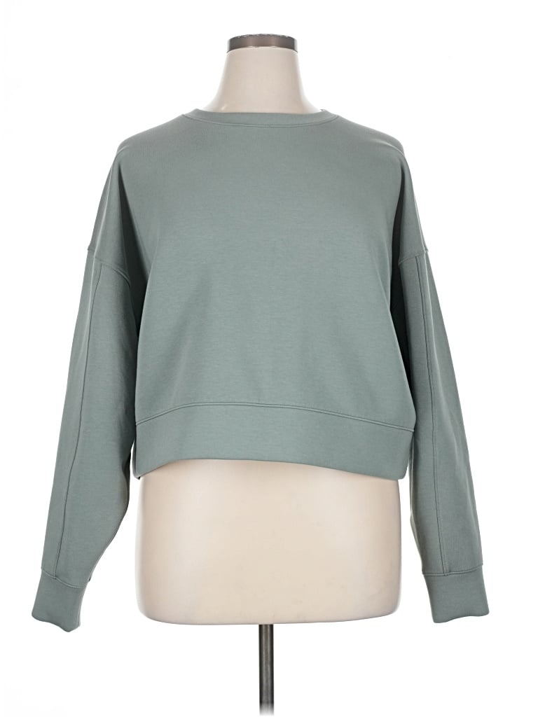 Pre-owned Calia Sweatshirt In Green