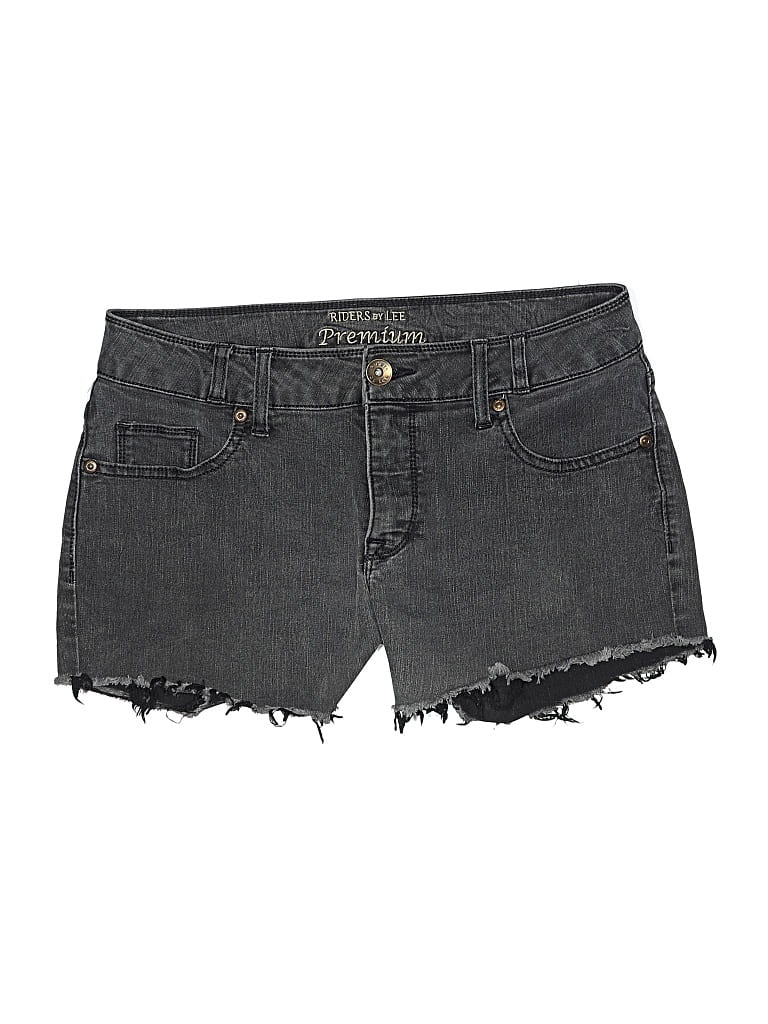 Pre-owned Riders By Lee Denim Shorts In Gray