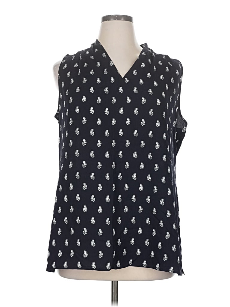 Cabi Sleeveless Blouse In Black