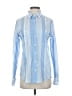 Equipment 100% Cotton Stripes Blue Long Sleeve Button-Down Shirt Size S - photo 1